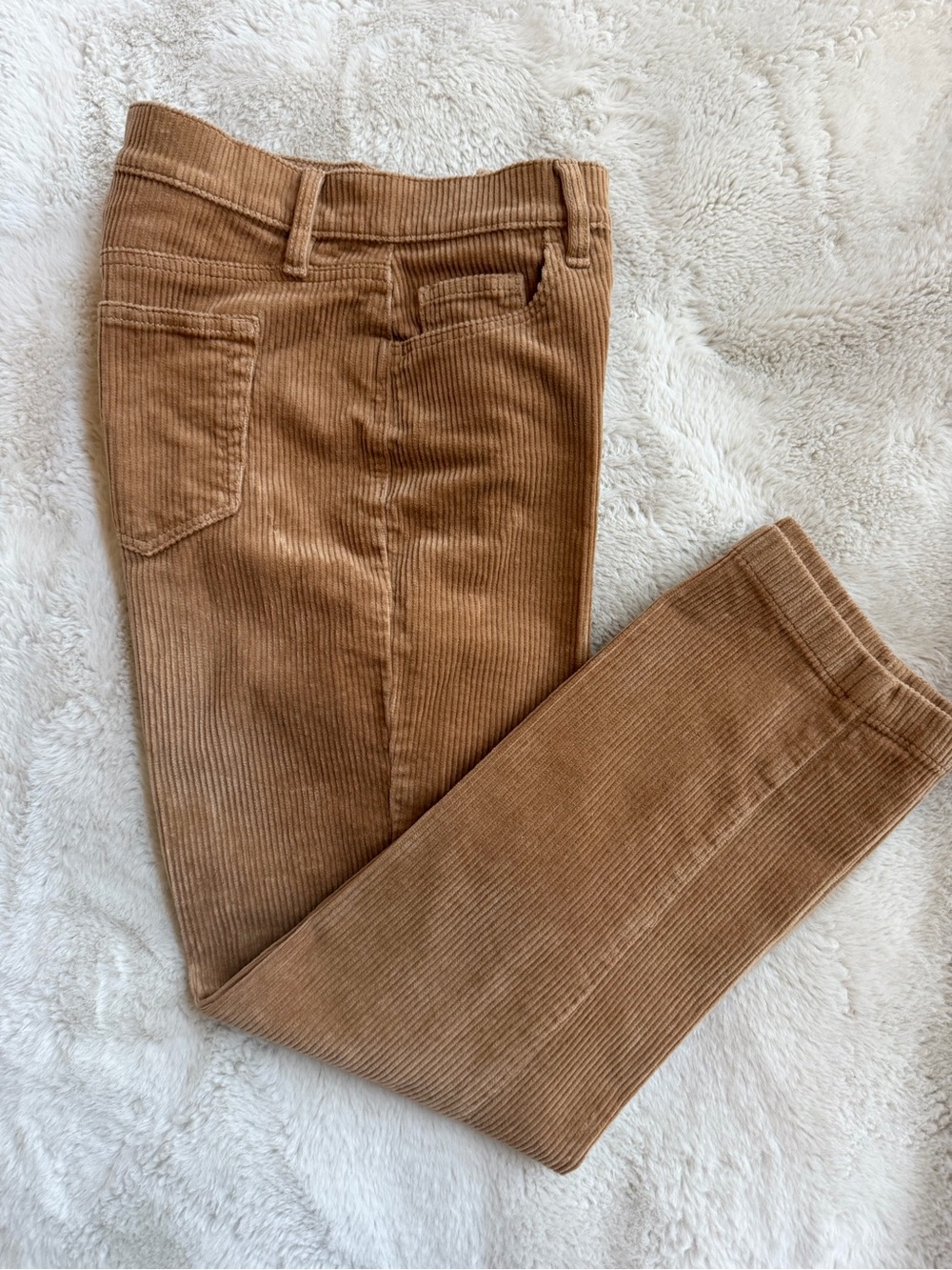 LOFT Camel Tan Fine Wale Corduroy Pants Size 25 /0
